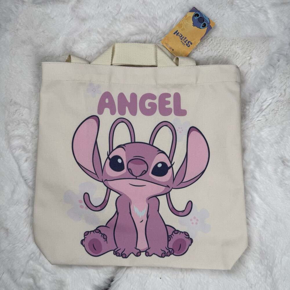 Disney Lilo & Stitch Angel Canvas Tote Bag